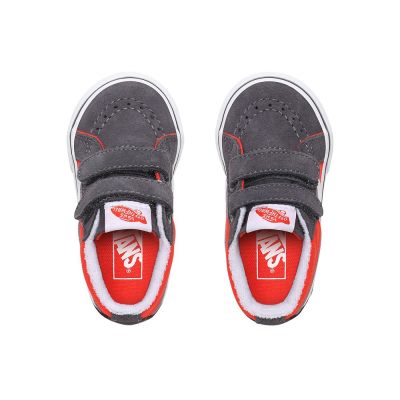 Vans 2-Tone Sk8-Mid Reissue - Çocuk Bilekli Ayakkabı (Turuncu)